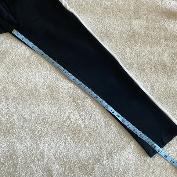 Anthro Black a pant with White stripe - Picture 8 of 8